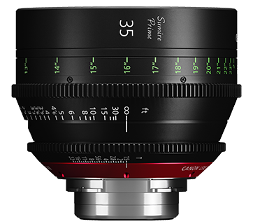 Cinema EOS Lenses - CN-E35mm T1.5 FP X - Canon Philippines